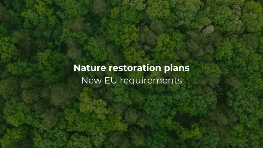 Nature restoration plans